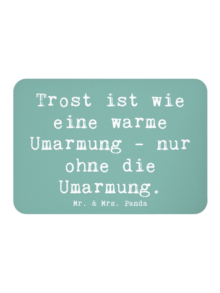 Kühlschrankmagnet Spruch Trost Umarmung mit Spruch in Meeresbrise