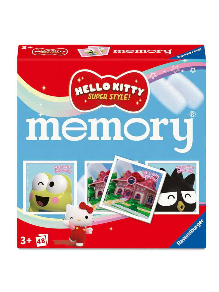 Mini Memory® | 48 Bildkarten | Hello Kitty | Kinder Legespiel