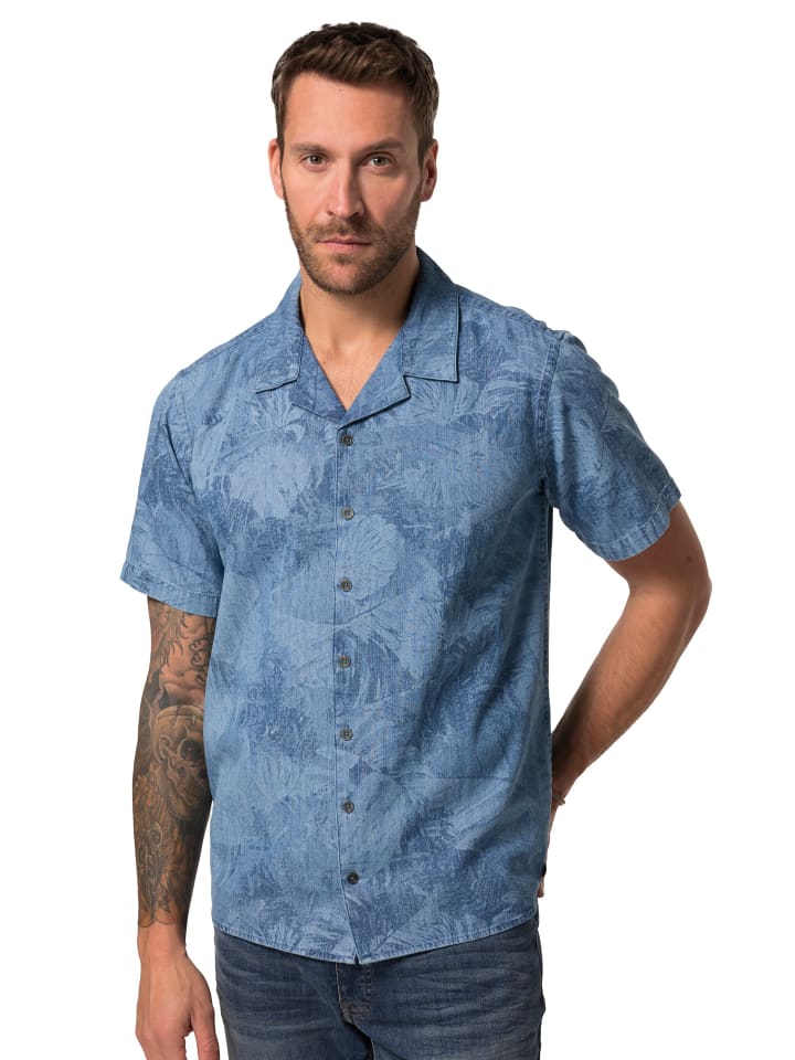 Hemd in blue denim