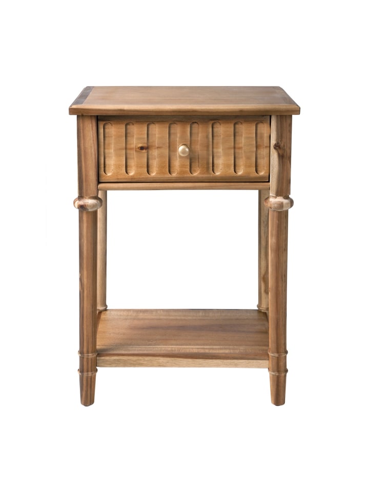 Nachttisch GEORGES in Dunkles - (W)45 x (H)65 x (L)35 cm