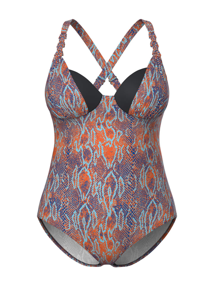 Badeanzug in orange
