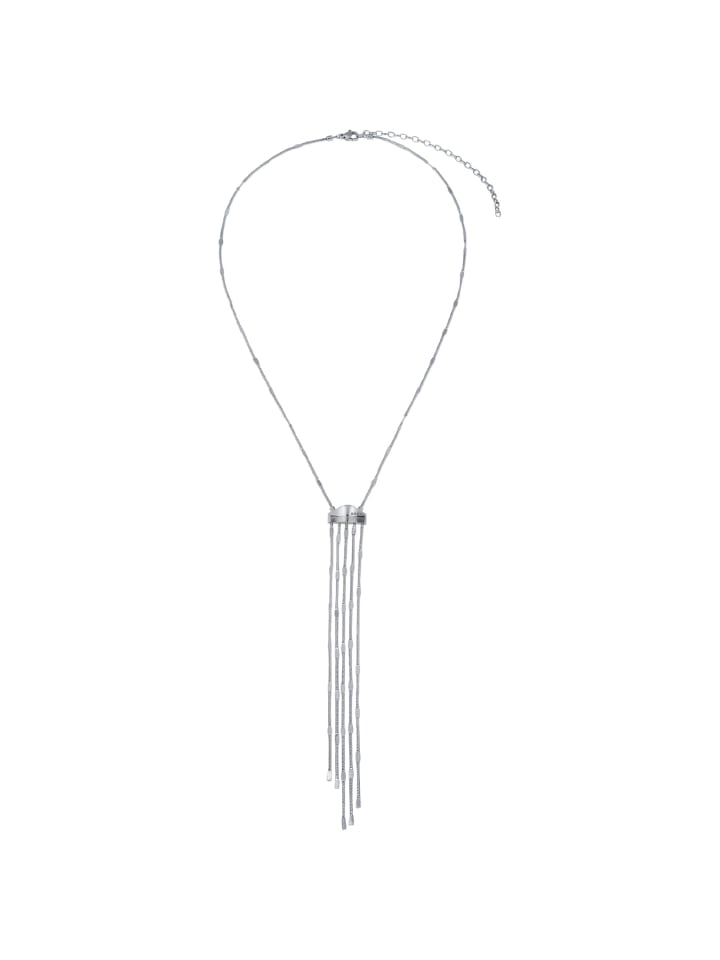 Halskette sinuous silber