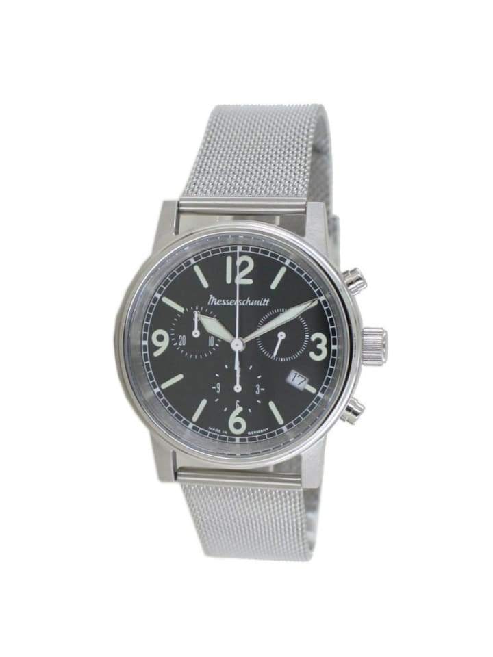 Quarzuhr ME-1624M in Silber