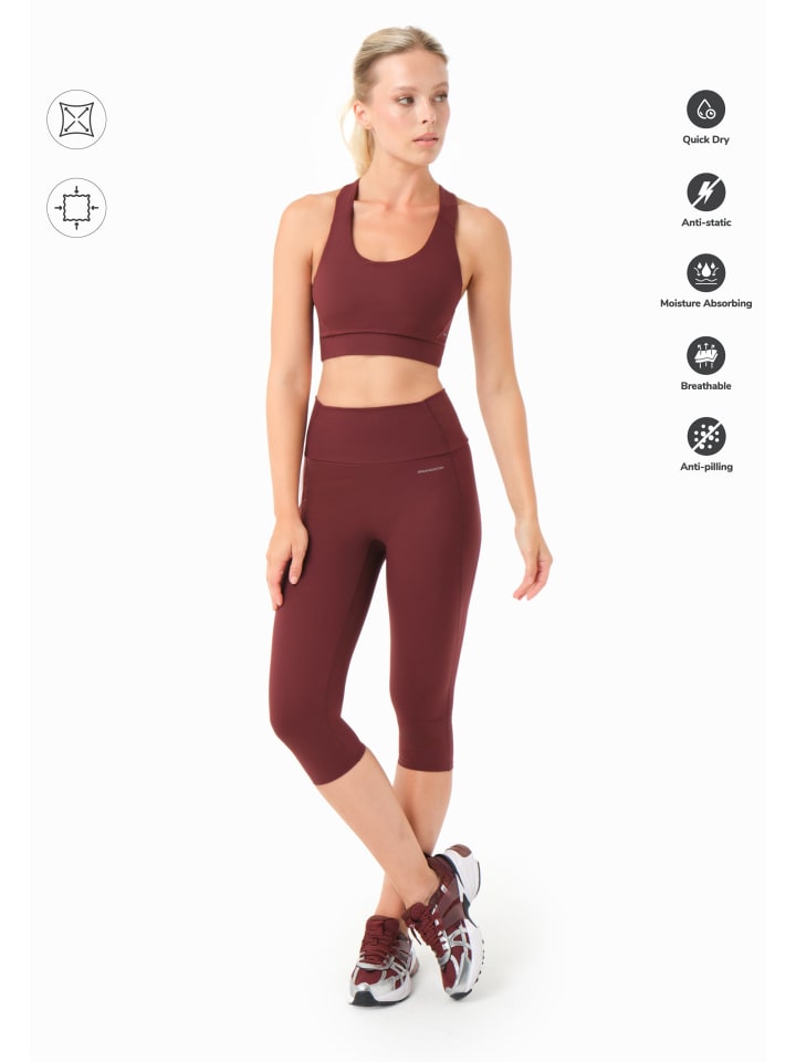 Leggings LAILLA in Bordeaux