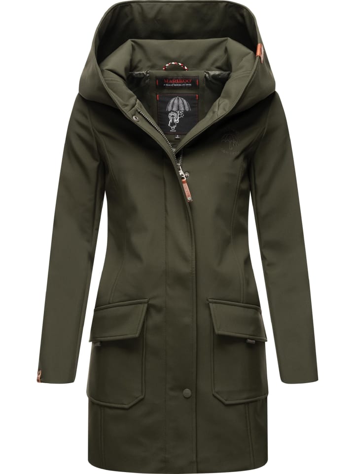 Softshellmantel Mayleen in Olive