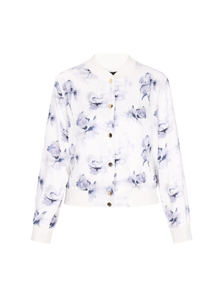 Women Sweatshirt in lilac multicolor