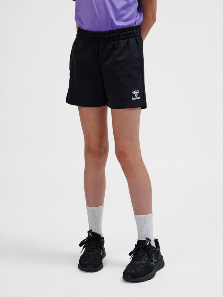Verstellbare Taille Kurze Hose Hmlgo Kinder in BLACK