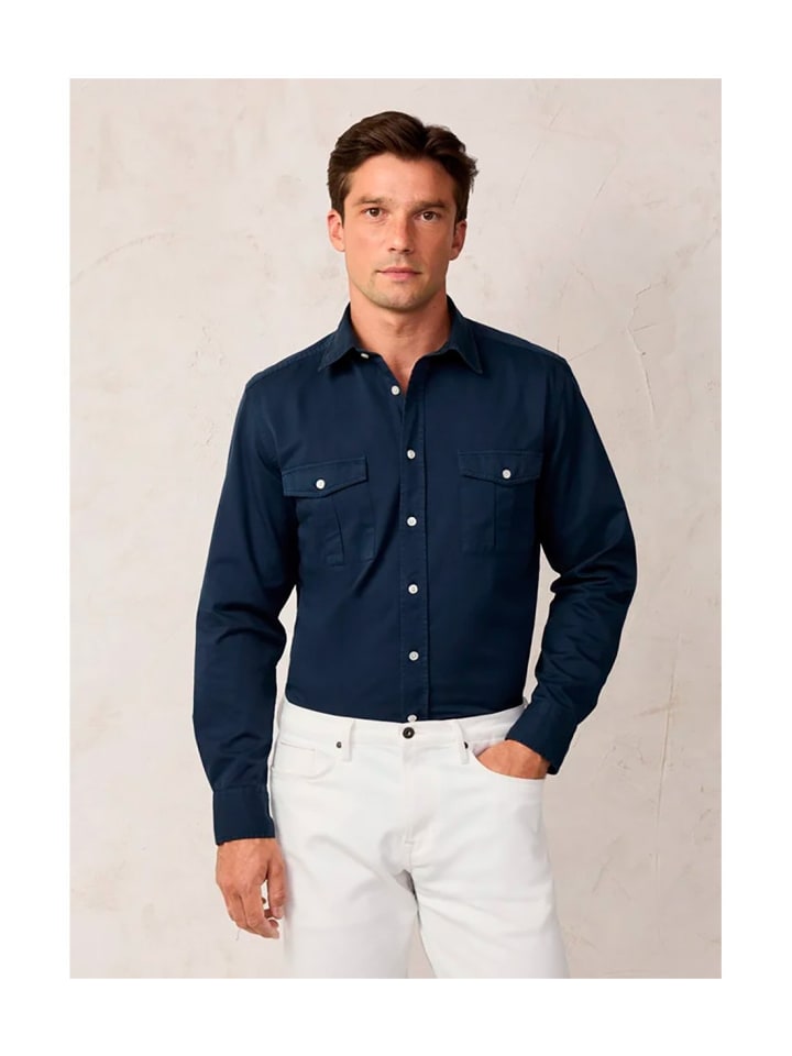 Shirt in Marine
