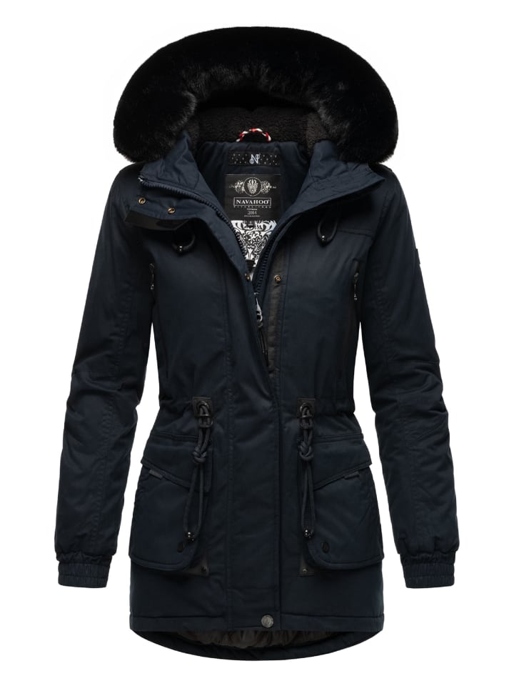 Wintermantel Olessaa in Navy