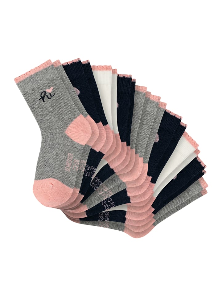 Socken Basic in Hellgrau