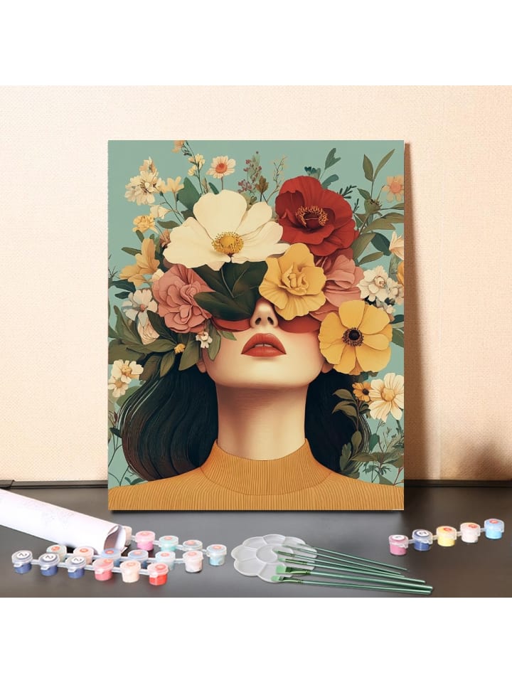 DIY Malen nach Zahlen Set-"Sommerblick"