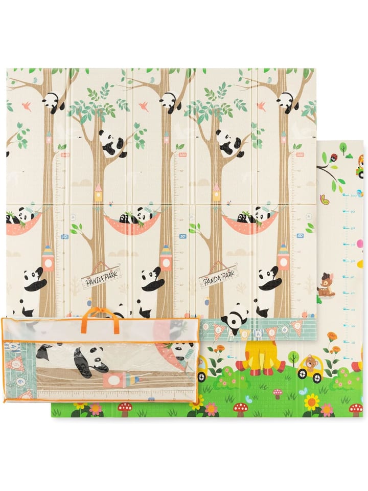Spielmatte faltbar 200cm in Beige