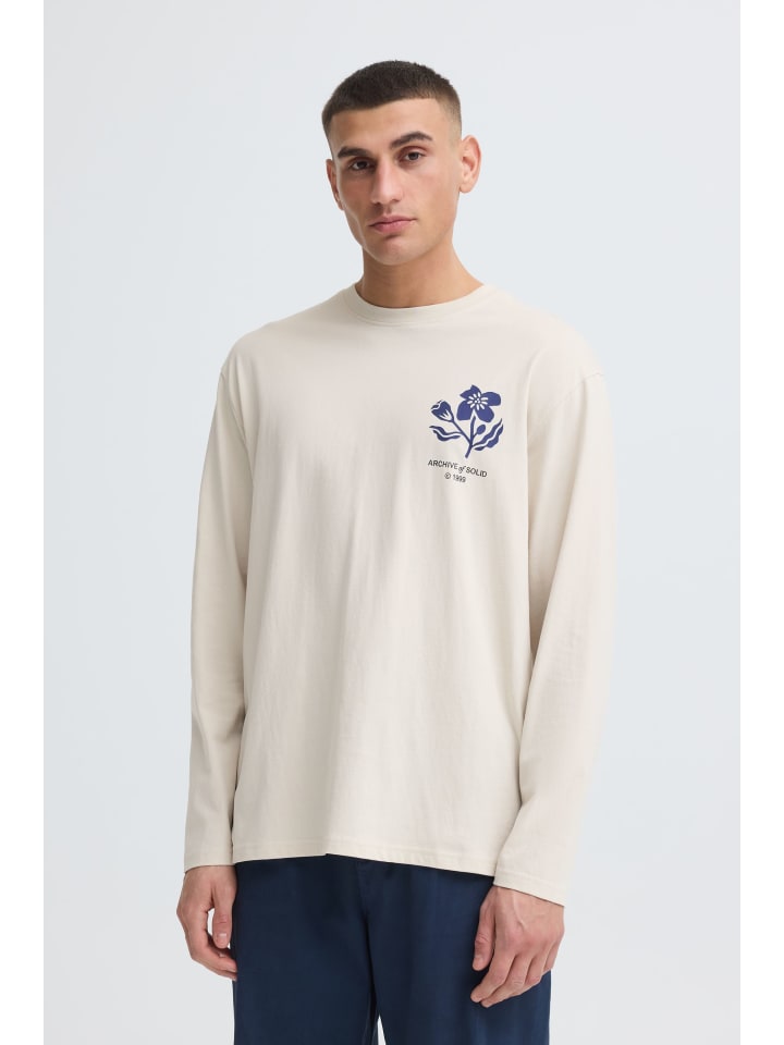 Langarmshirt SDFulton in Natur
