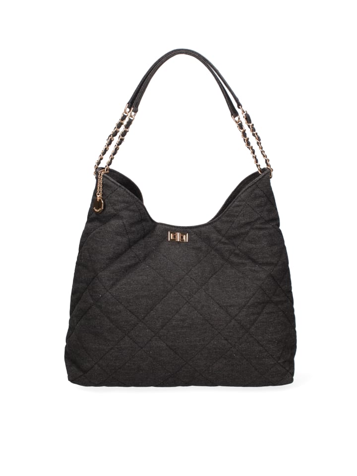 Schultertasche in BLACK