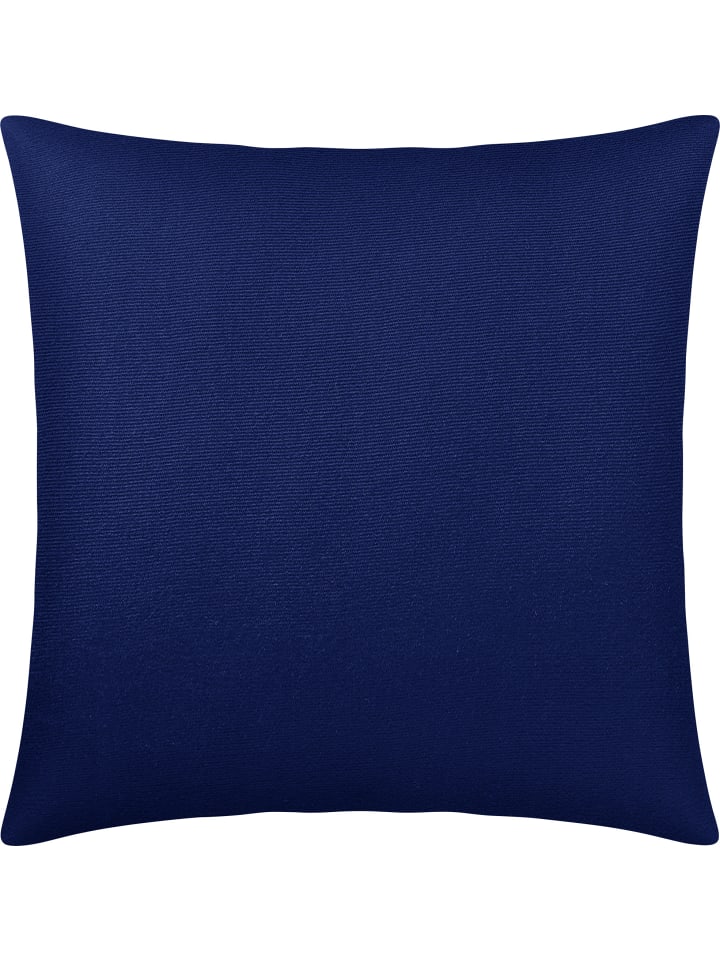 Interlock-Jersey Kuschelkissenbezug Memmingen in dunkelblau