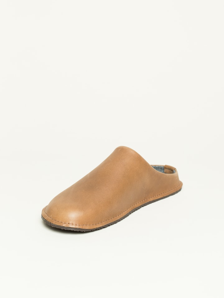 Leather Loafer in braun