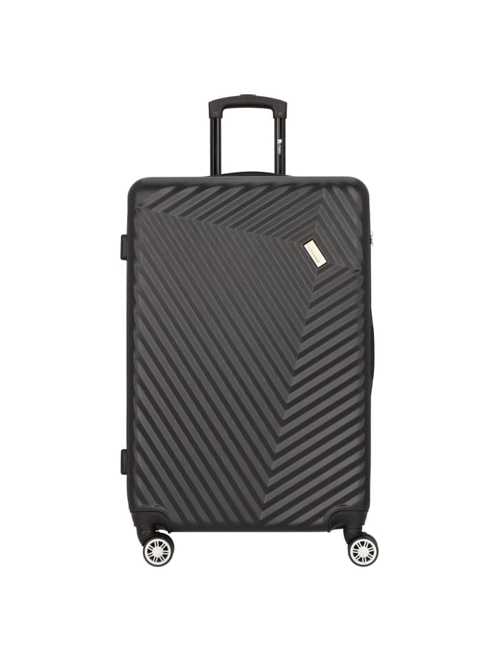 Don Carlo 4-Rollen Trolley 77 cm schwarz