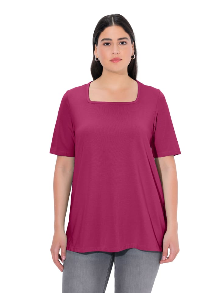 Shirt in magnolienrot