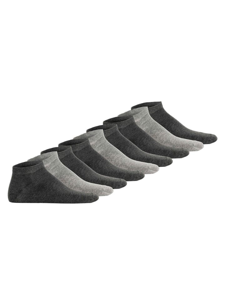 Socken 9er Pack in Grau