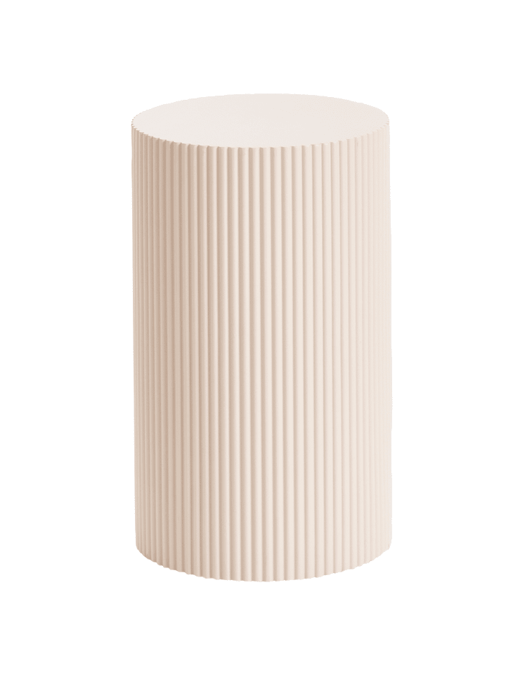 Beistelltisch CLAIRE in Weiß - (W) 27 x (H) 50 x (L) 27 cm