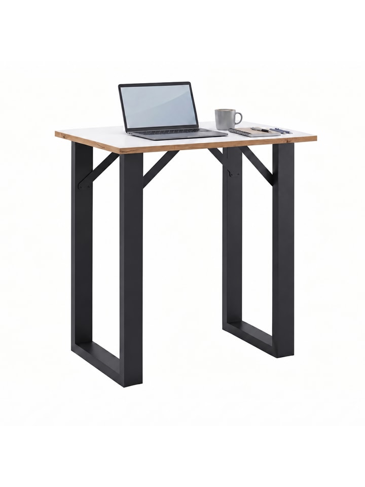 Bartisch Salia Stehtisch 110 x 50 Salia in Schwarz / Weiß