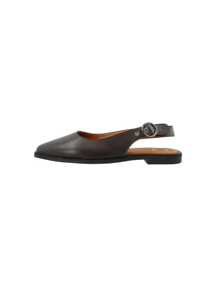 Ballerinaschuh CASDIANA in Dark Brown