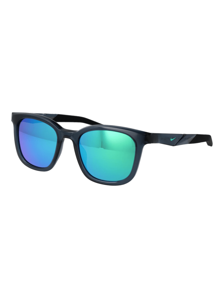 Unisex Sonnenbrille Quadratisch Blau