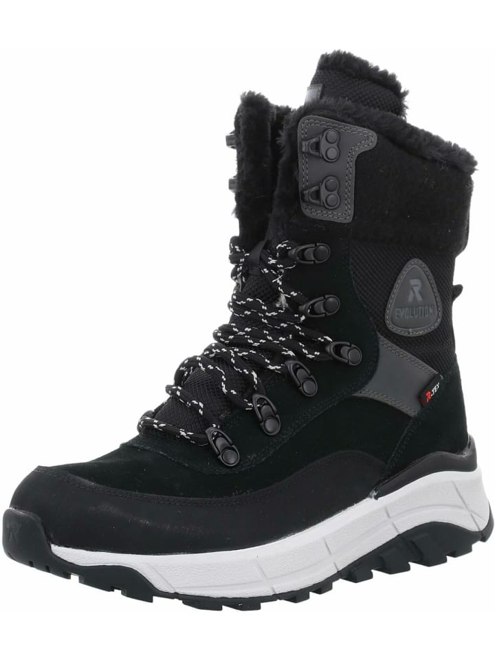 Winterstiefel für Damen in schwarz