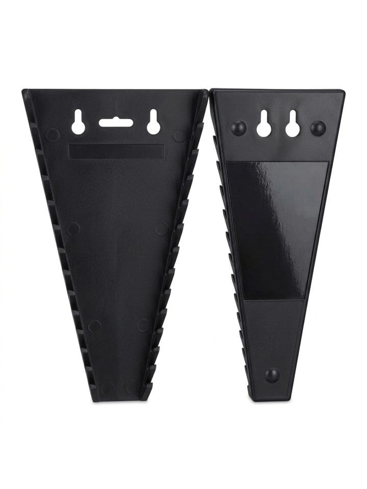 2 x Maulschlüssel-Halter in Schwarz