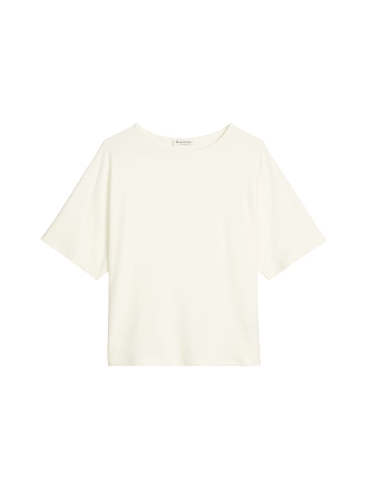 T-Shirt relaxed in White Cotton