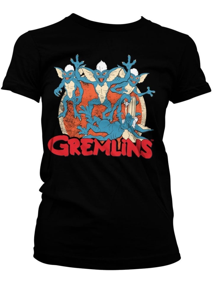 Shirt "Group Girly Tee" in Schwarz