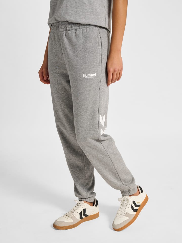 Verstellbare Taille Hose Hmllegacy Damen in GREY MELANGE