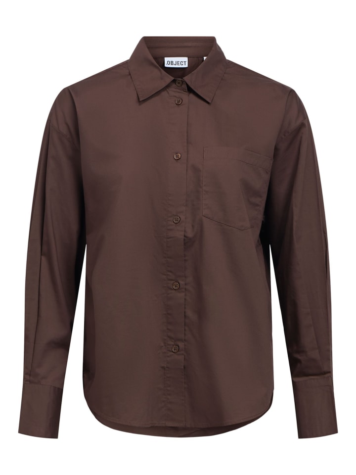 Hemd in Seal Brown