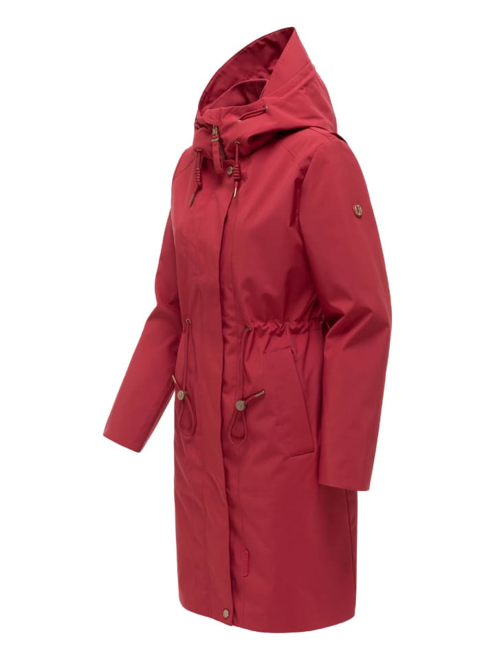 Kurzmantel Zilandaa 16 in Velvet Red