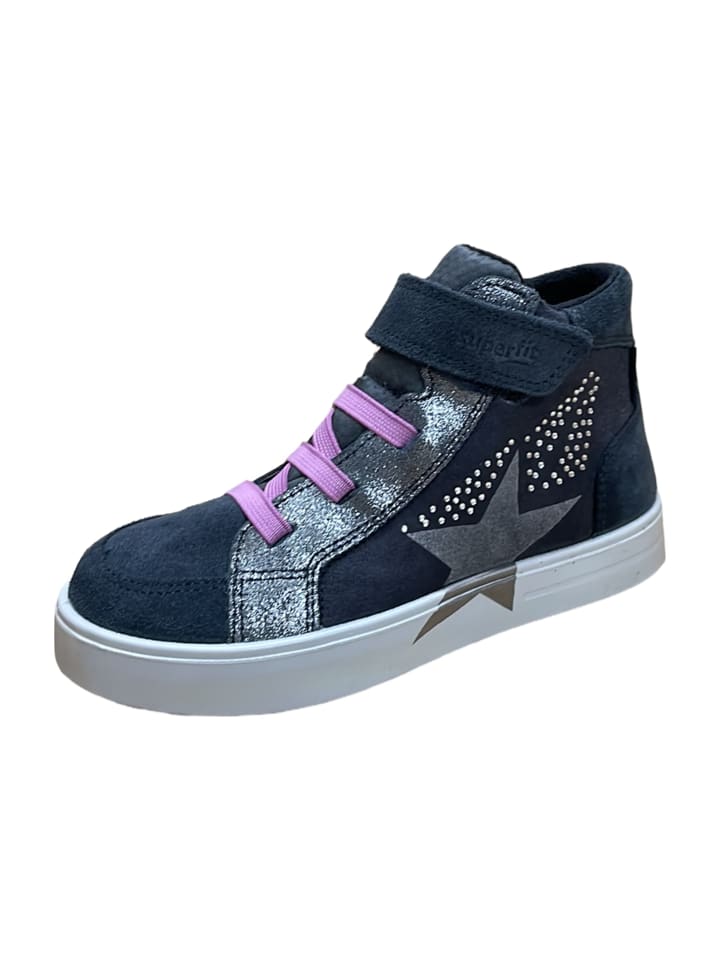 Klettstiefel in Blau