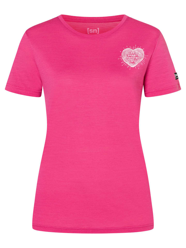 LITTLE HEARTWOOD TEE in Pink