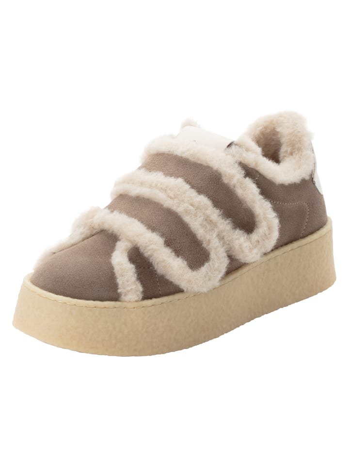 Sneaker in TAUPE