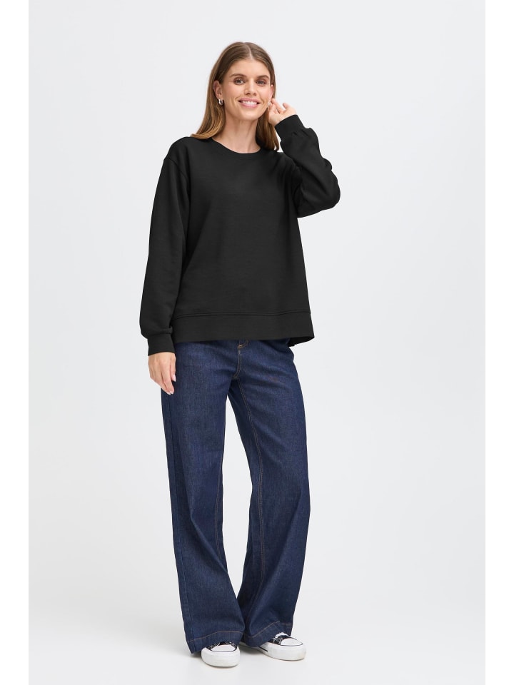 Sweatshirt FRAURORA Relaxed fit in Black