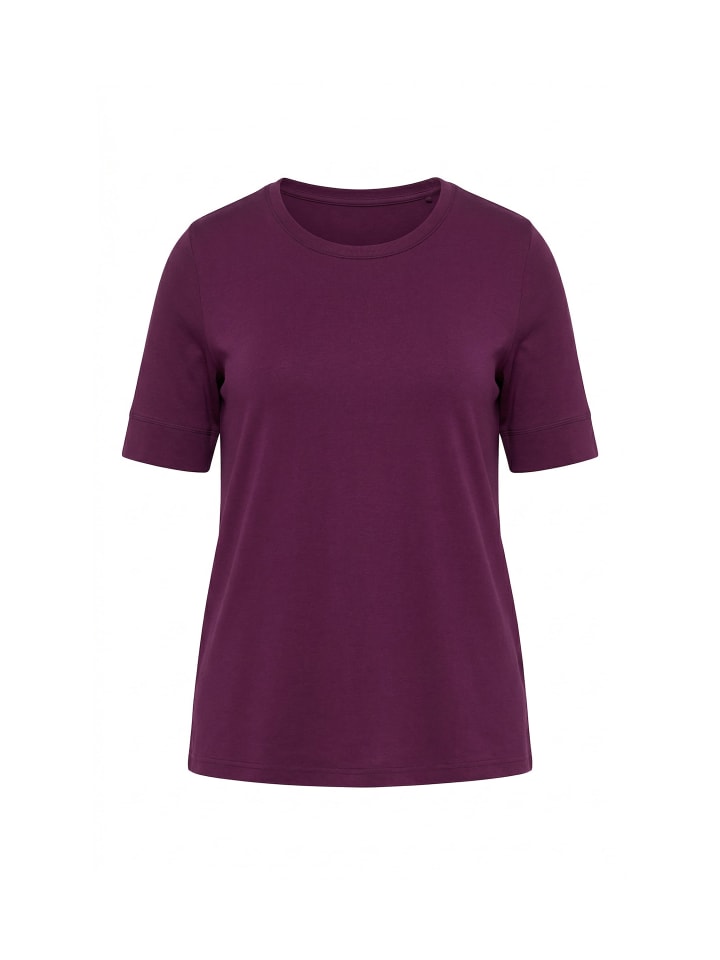 Shirt in dunkle kirsche