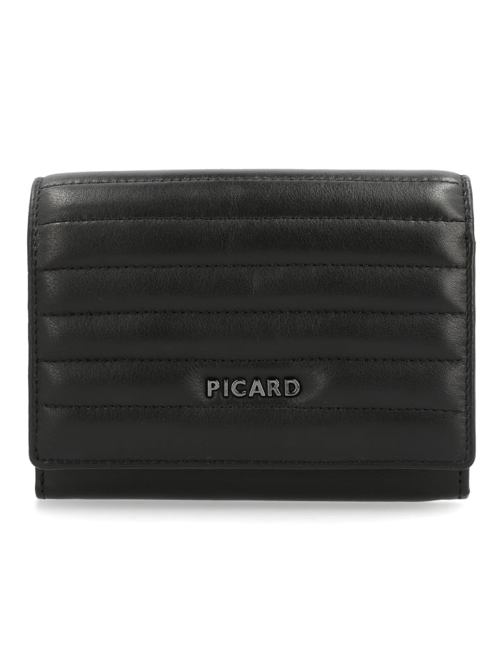 Evolute 1 Geldbörse Leder 13.5 cm schwarz