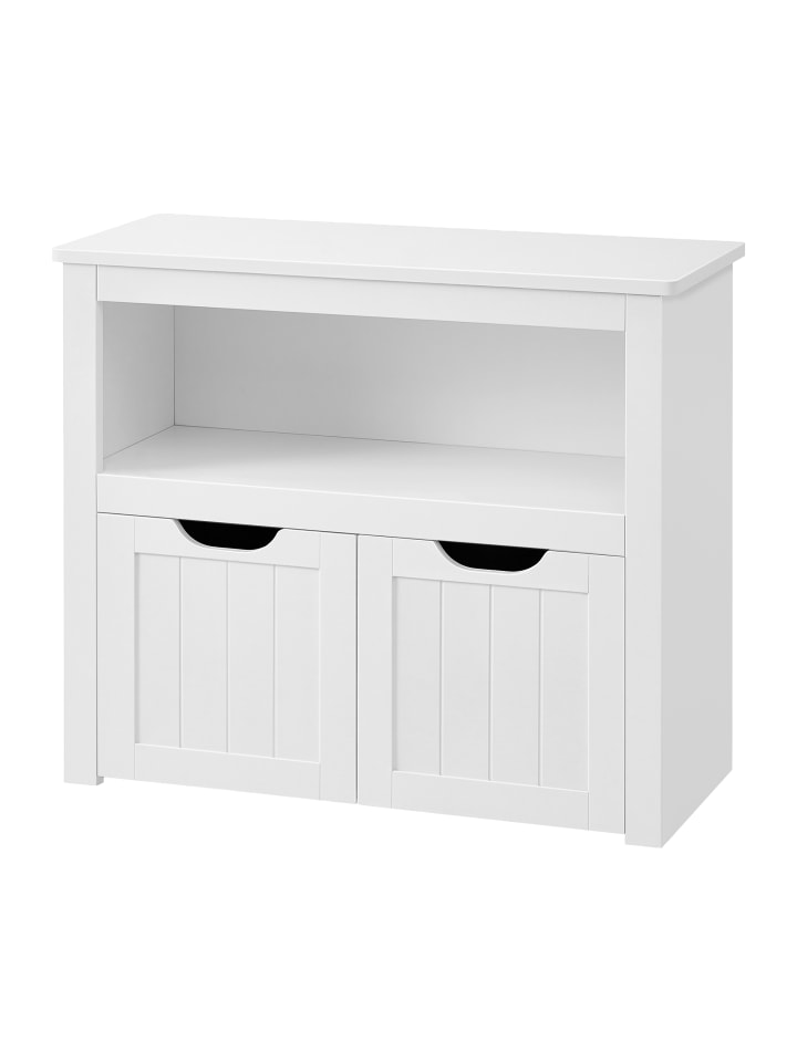 Schuhbank Helan-old in Weiß - (B)29.7 x (H)60 x (T)72.2 cm