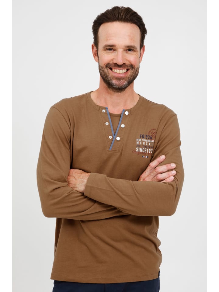 Longsleeve FQRolf in Braun
