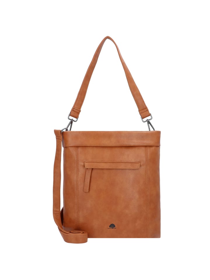 Mad'l Dasch Schultertasche 31 cm tan