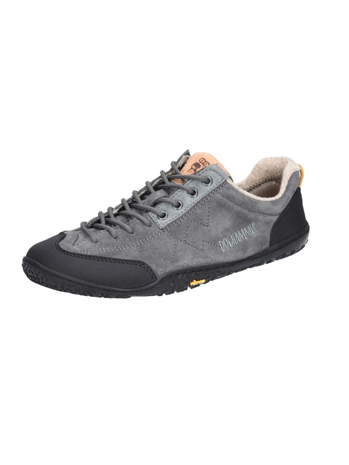 Schnürschuh in grau