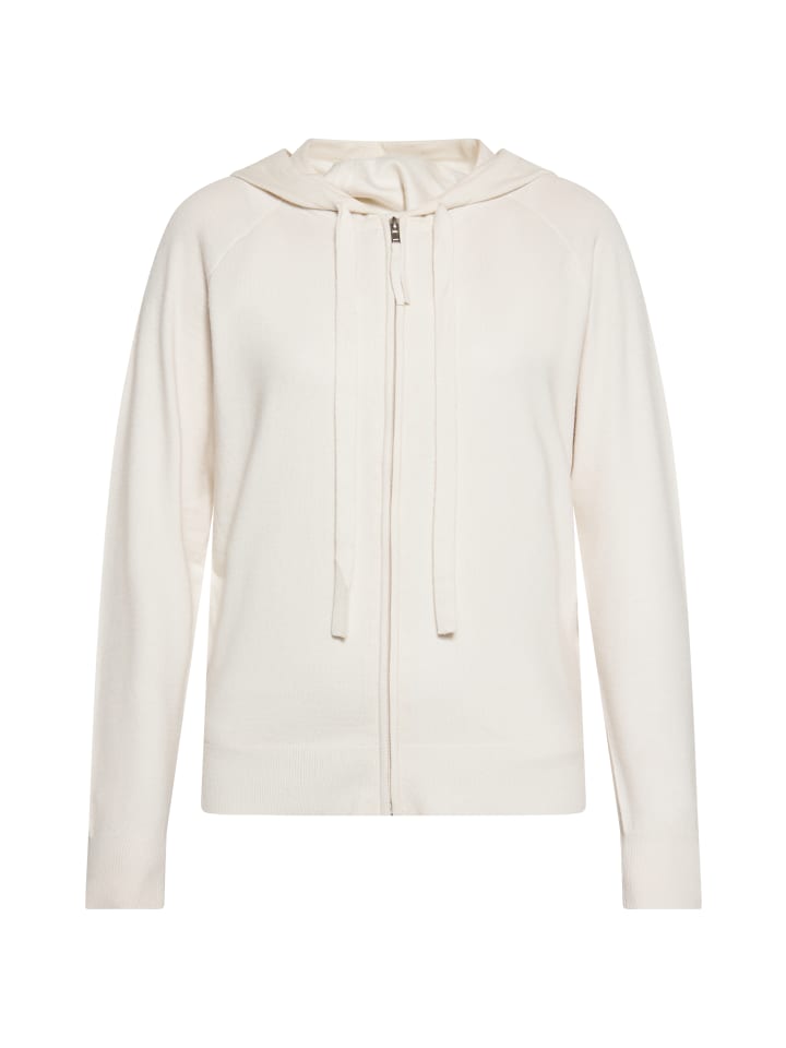 Damen Kapuzenjacke in WOLLWEISS