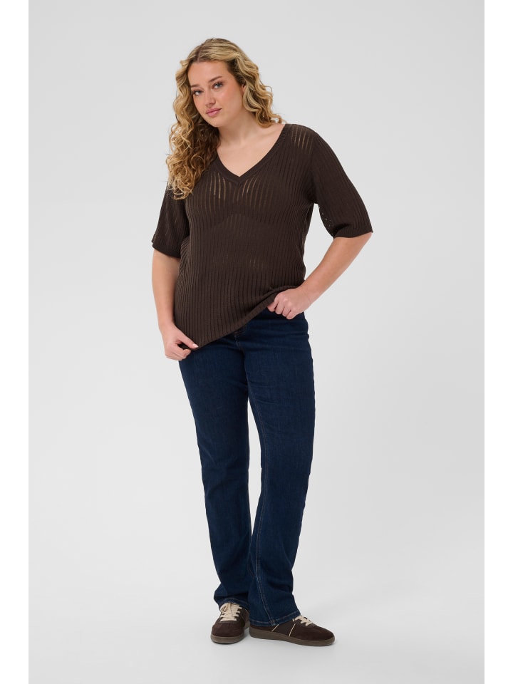 Strickpullover KCabeline Loose fit in Coffee Bean