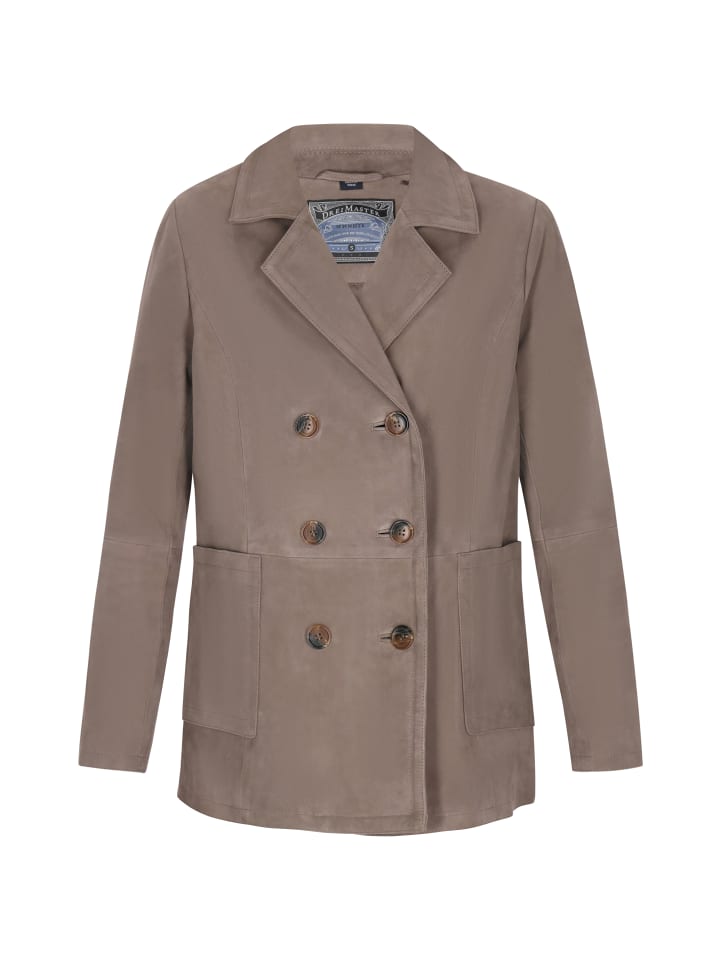 Women Jacket in taupe grey