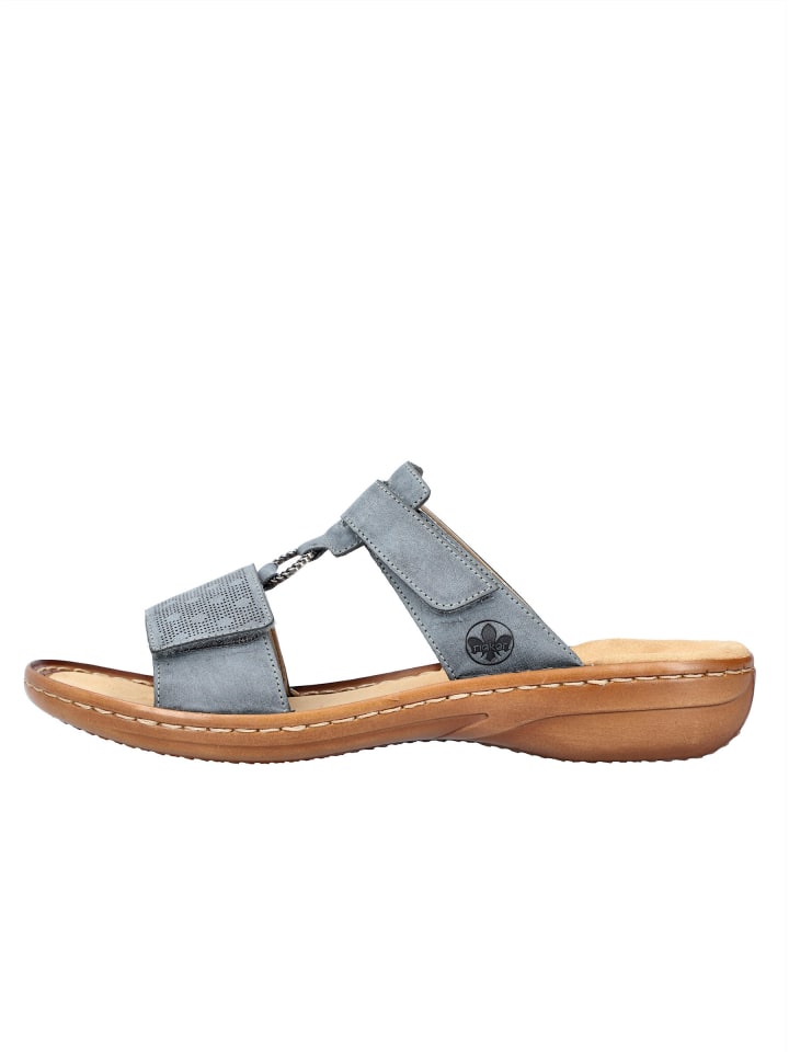 Pantolette in hellblau