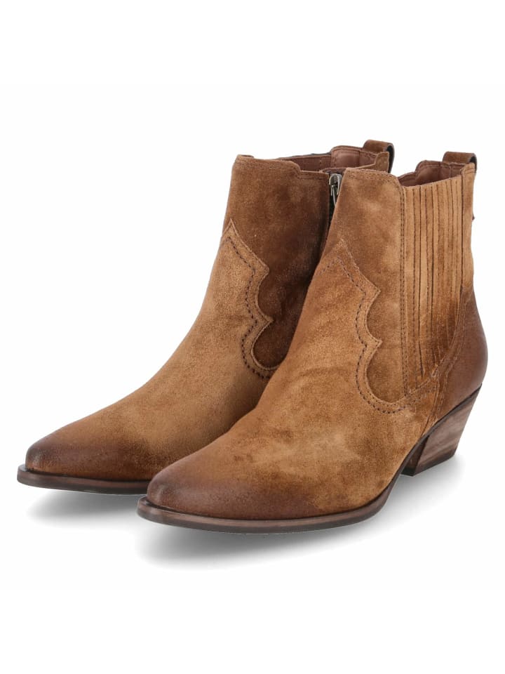 Westernstiefeletten in braun