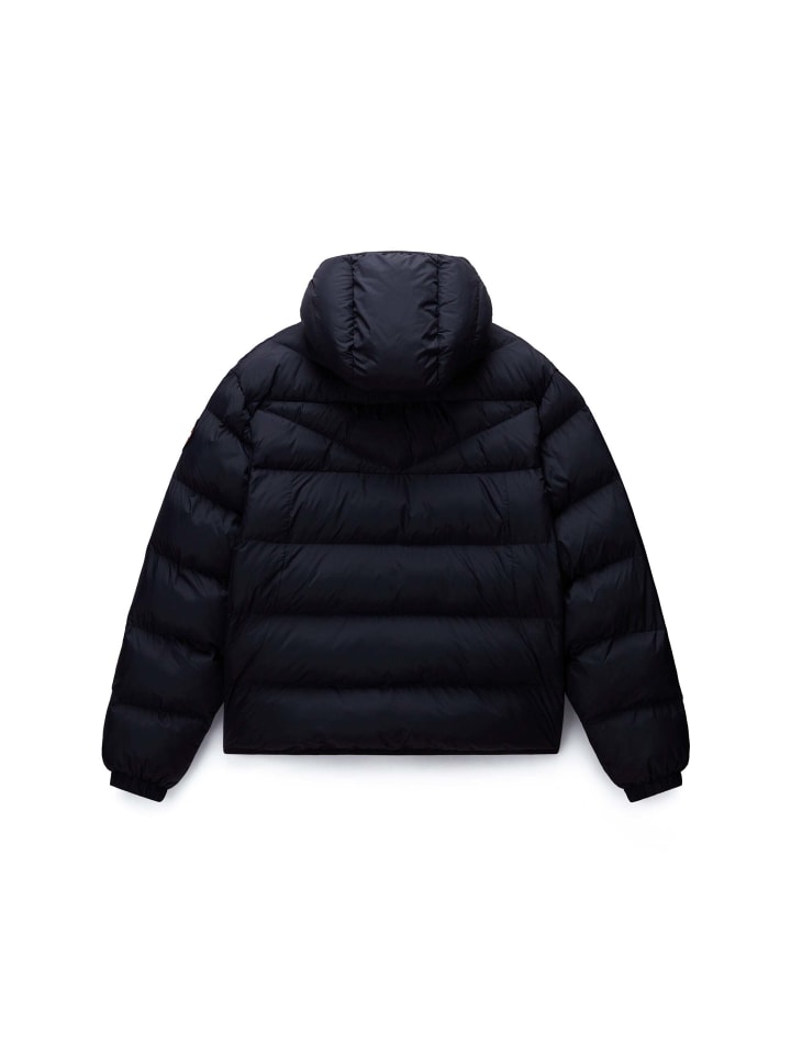 Steppjacke A-MOLVENO HOOD in Black Beauty